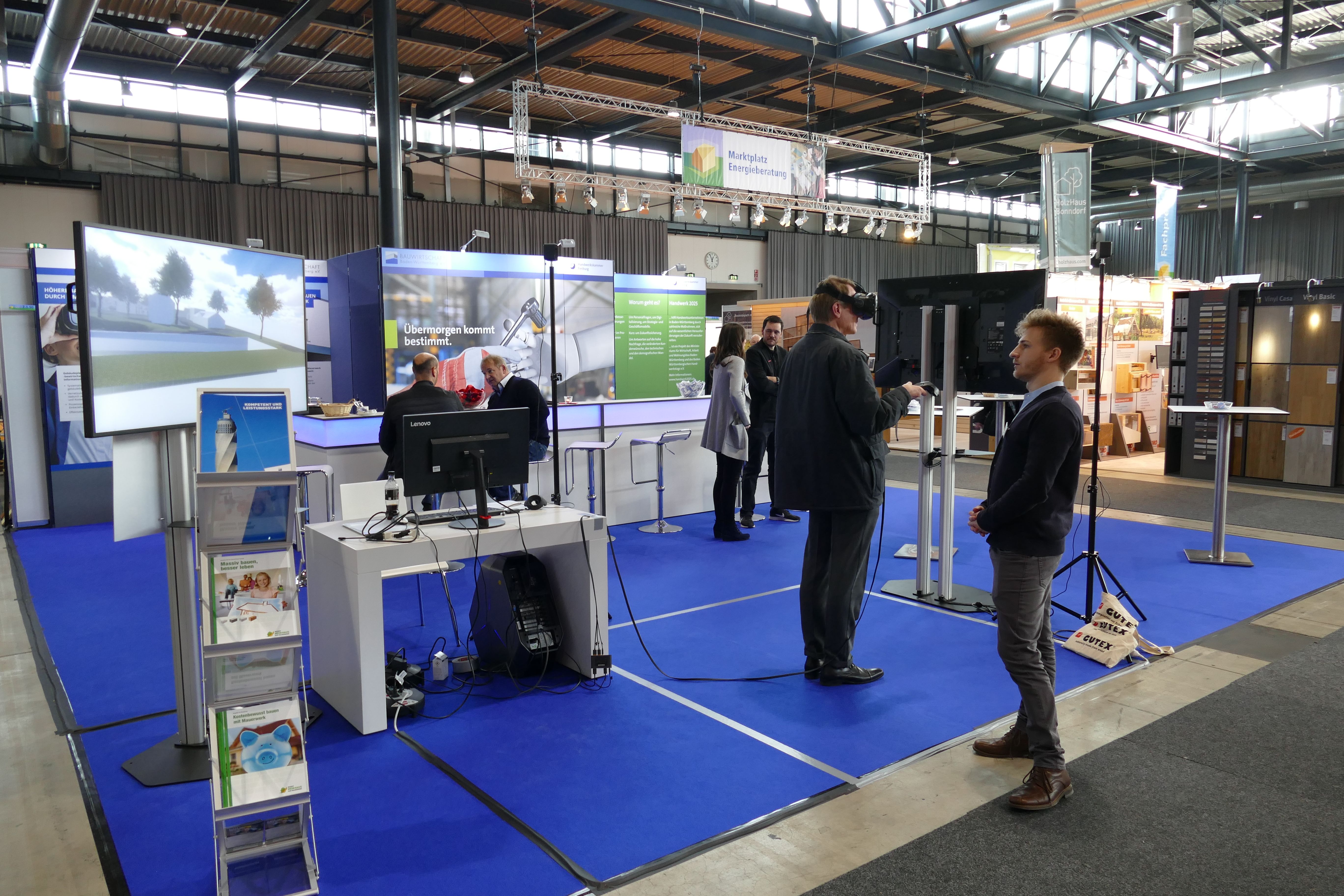 Bauwirtschaft auf der Gebäude.Energie.Technik 2020