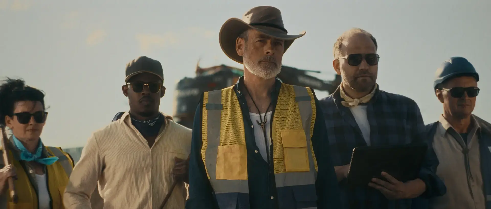 Werbebanner "Wir bauen Deutschland neu! - Infrastruktur sanieren heißt Zukunft sichern""